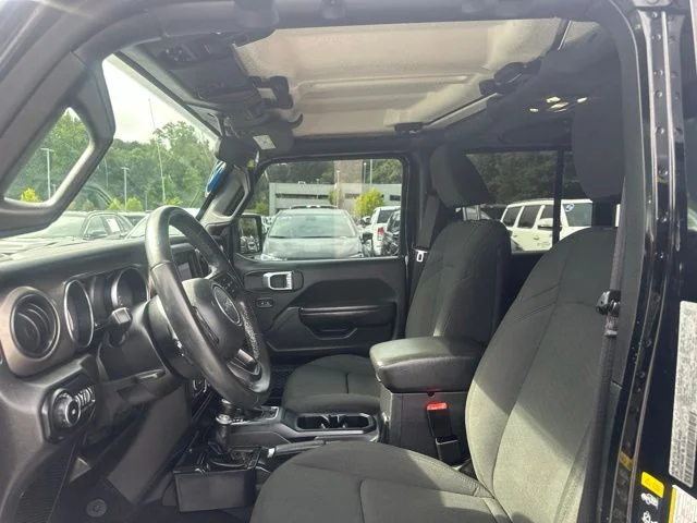 Used 2021 Black Jeep Unlimited Sport S image 18