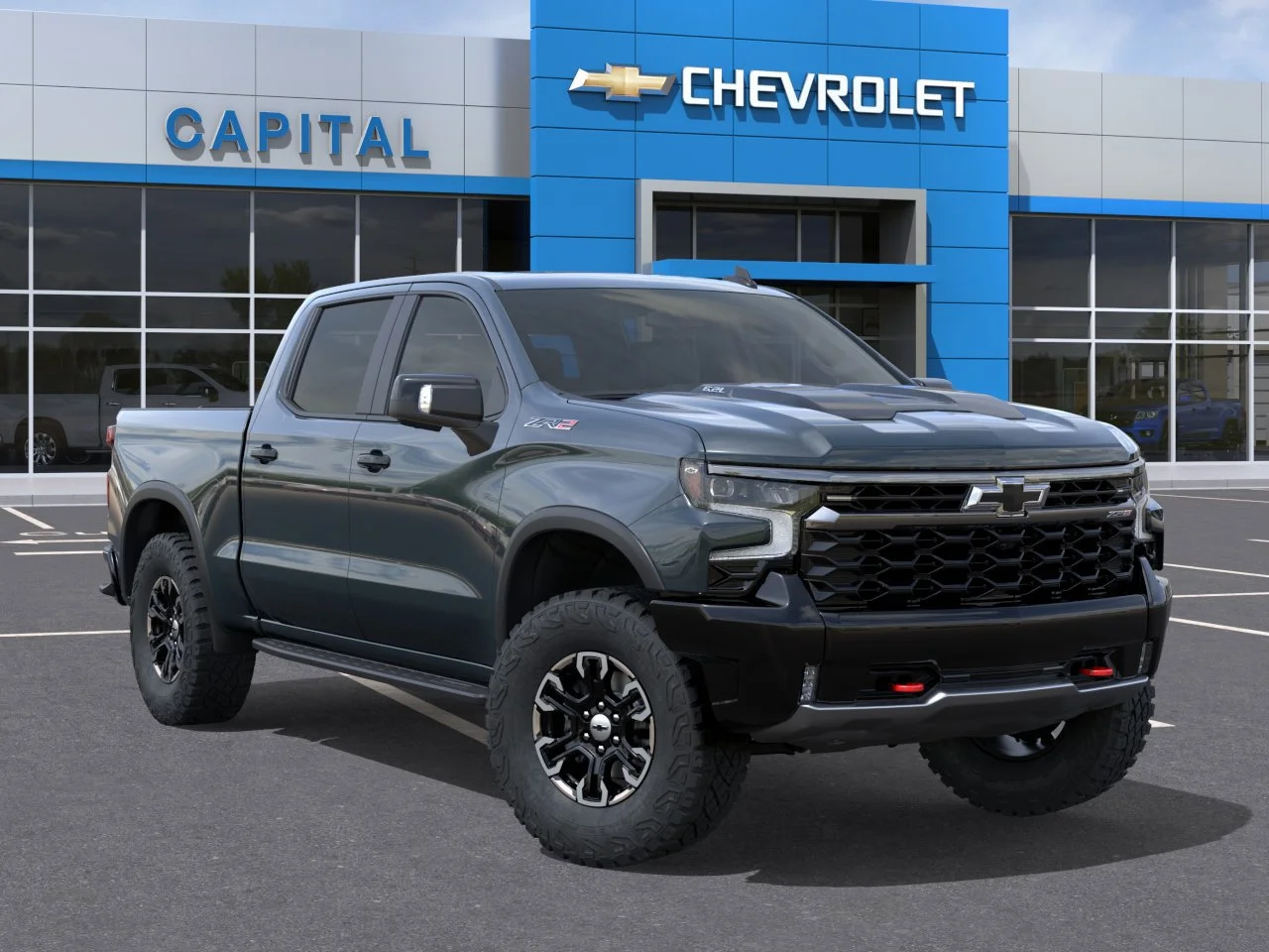 New 2026 Cypress Grey Chevrolet ZR2 image 7