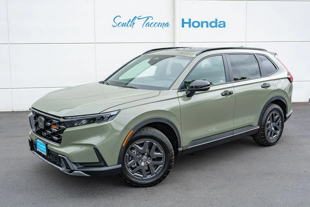 New 2026 Ash Green Metallic Honda TrailSport image 2