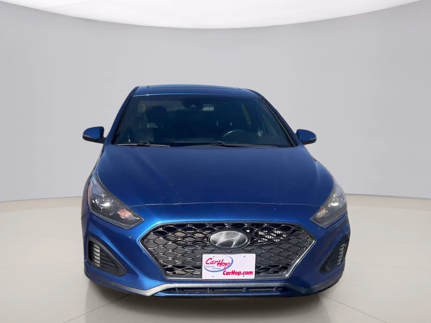 Used 2018 Blue Hyundai LIMITED image 8