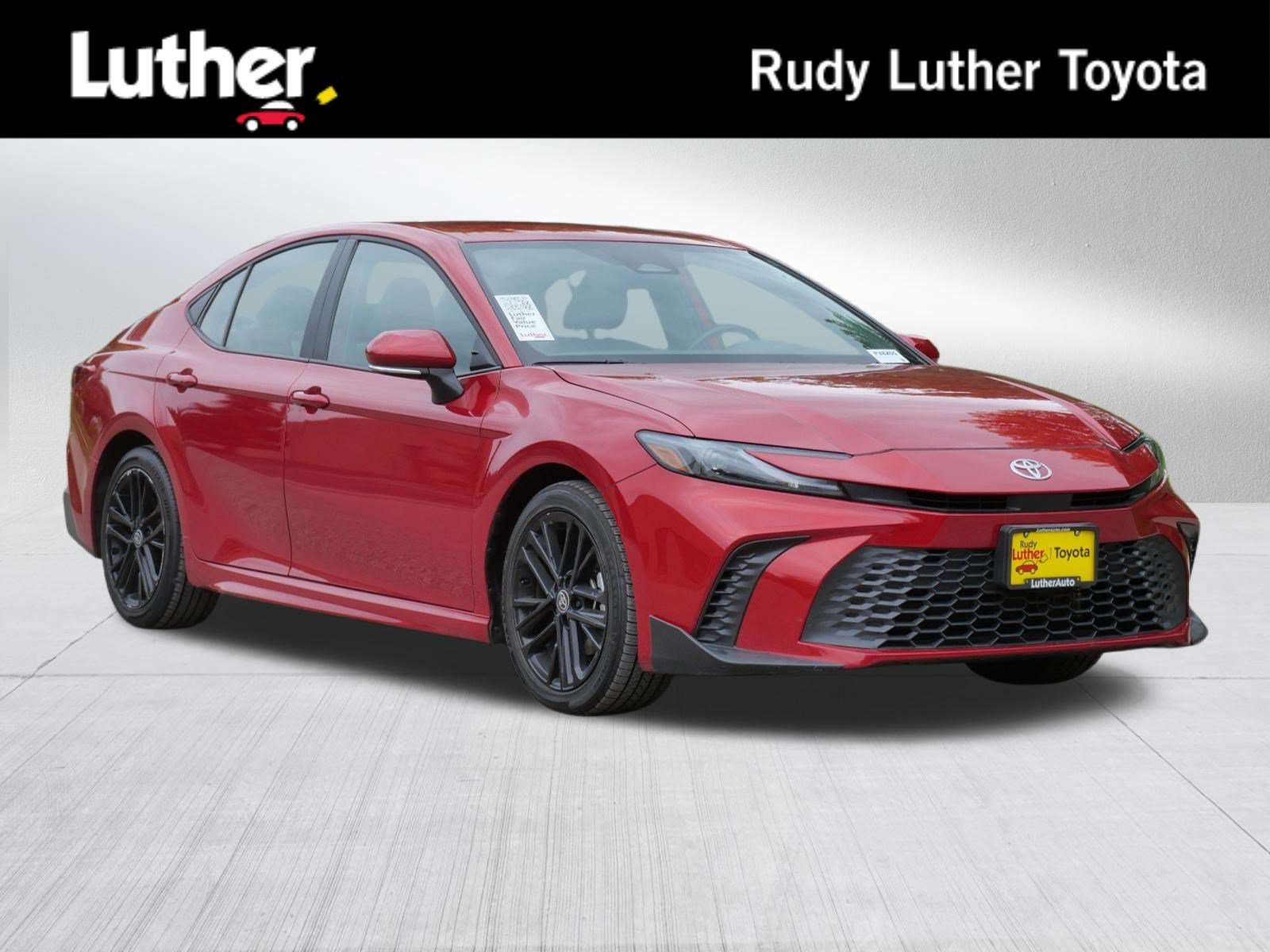 Used 2025 Supersonic Red Toyota SE image 1