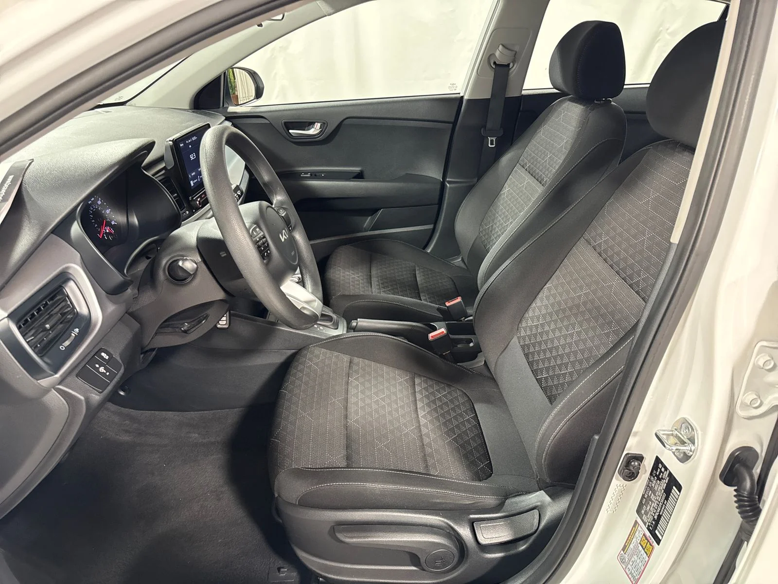 Used 2023 Clear White Kia LX image 3