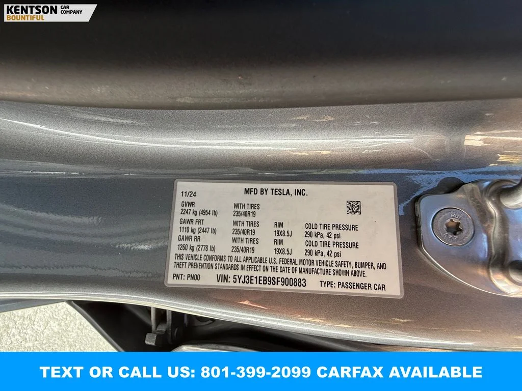 Used 2025 Silver Tesla Long Range image 39