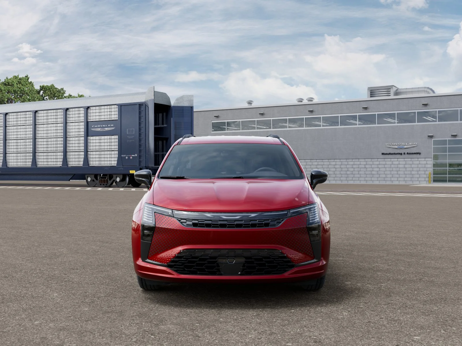 New 2027 Red Hot Pearl-Coat Exterior Paint Chrysler Select image 6