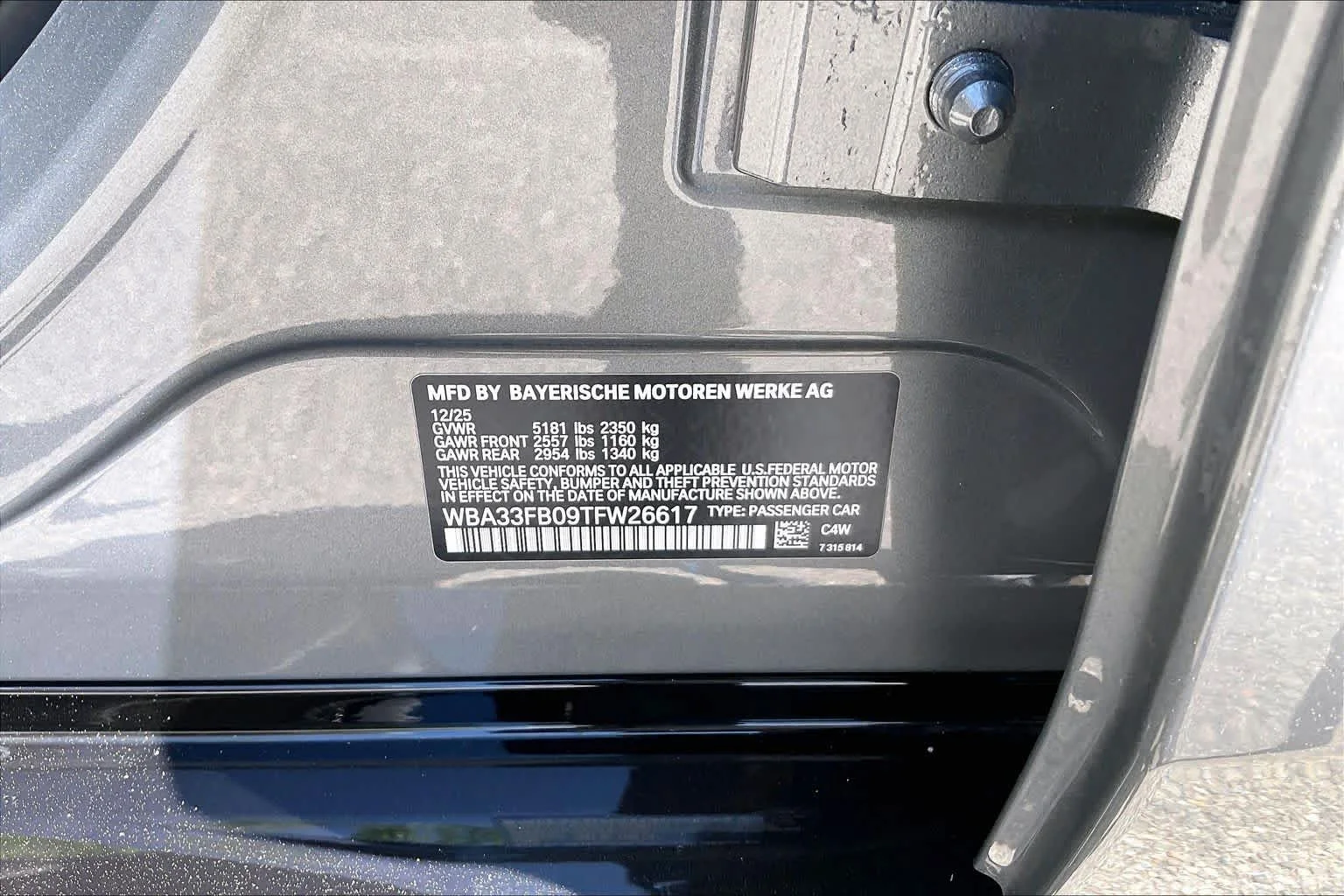 Used 2026 Skyscraper Grey Metallic BMW 430i xDrive image 33