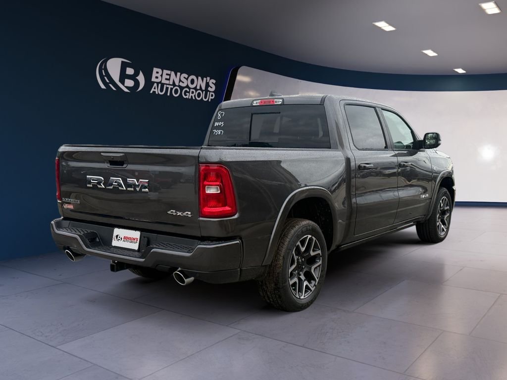 New 2026 Granite Crystal Metallic Clear-Coat Exterior Paint RAM Laramie image 5
