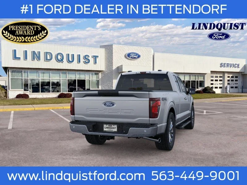 New 2026 Iconic Silver Metallic Ford XLT image 9