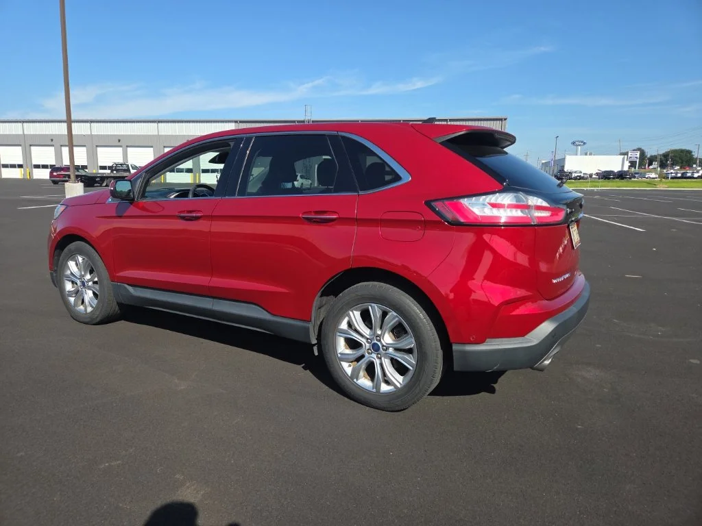 Used 2021 Red Ford Titanium image 12