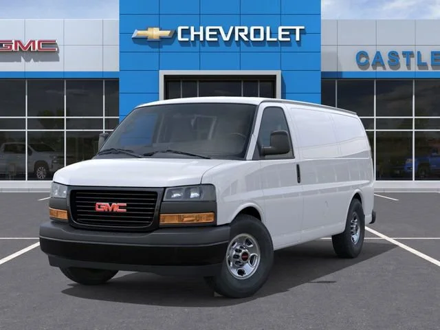 New 2026 Summit White GMC Work Van image 6