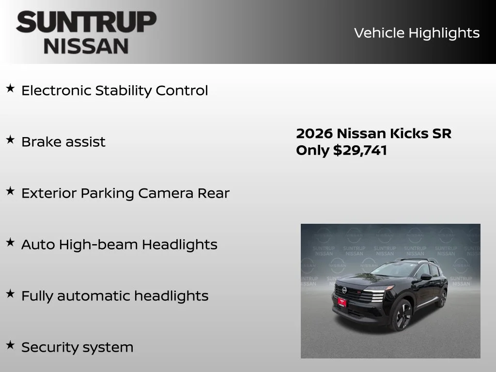Certified Used 2026 Black Nissan SR image 30