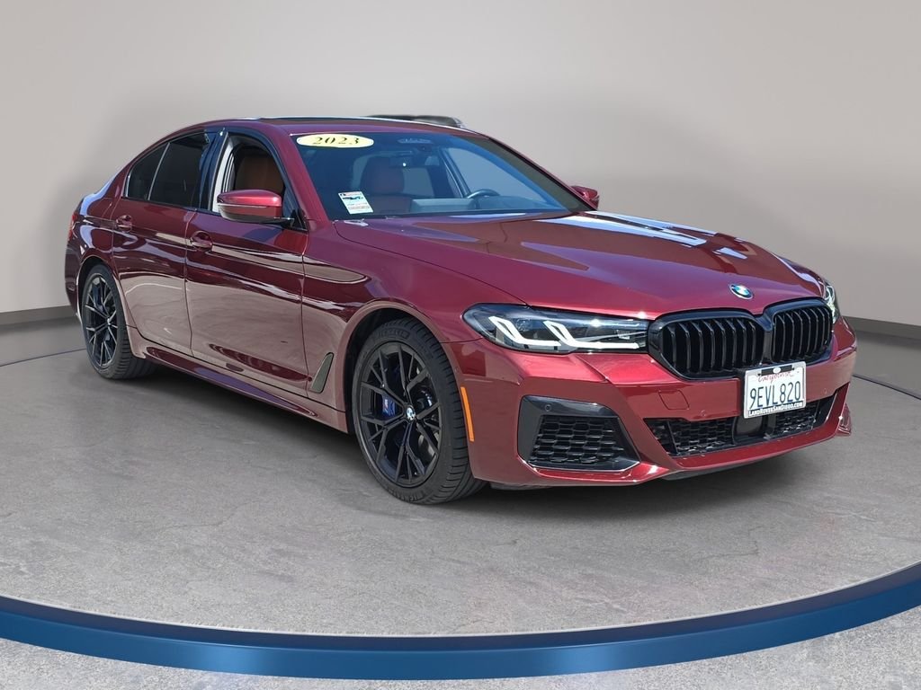 Used 2023 Red BMW 540i image 4