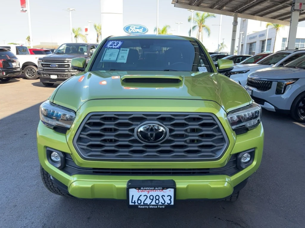 Used 2023 Electric Lime Toyota TRD Sport image 2
