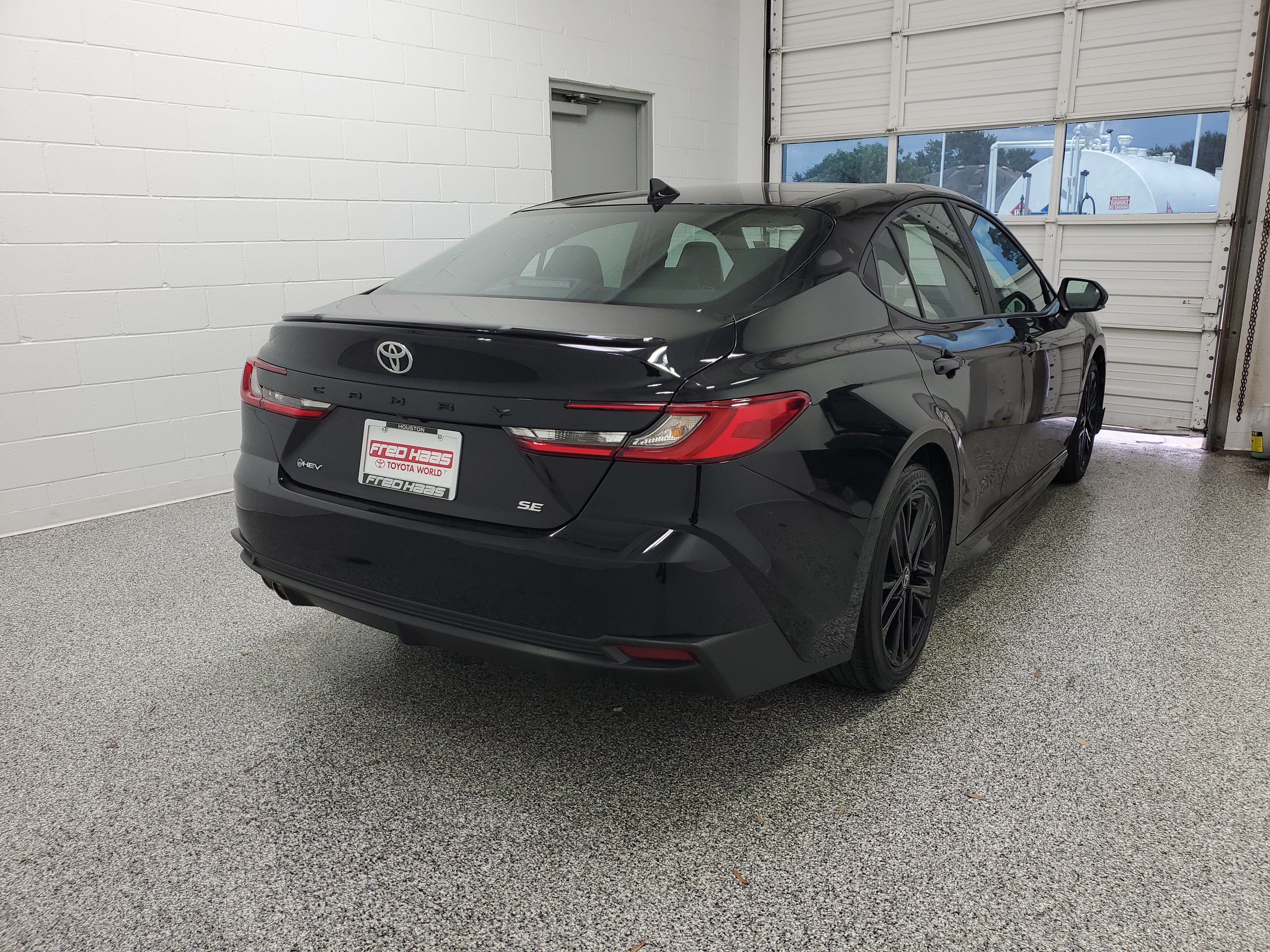 Used 2025 Black Toyota SE image 5