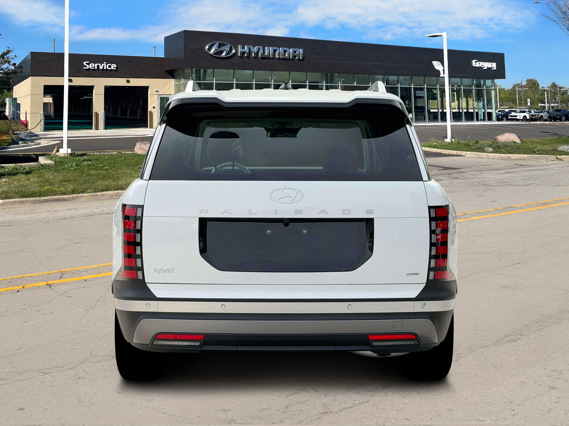 New 2026 White Hyundai SEL 8P image 6