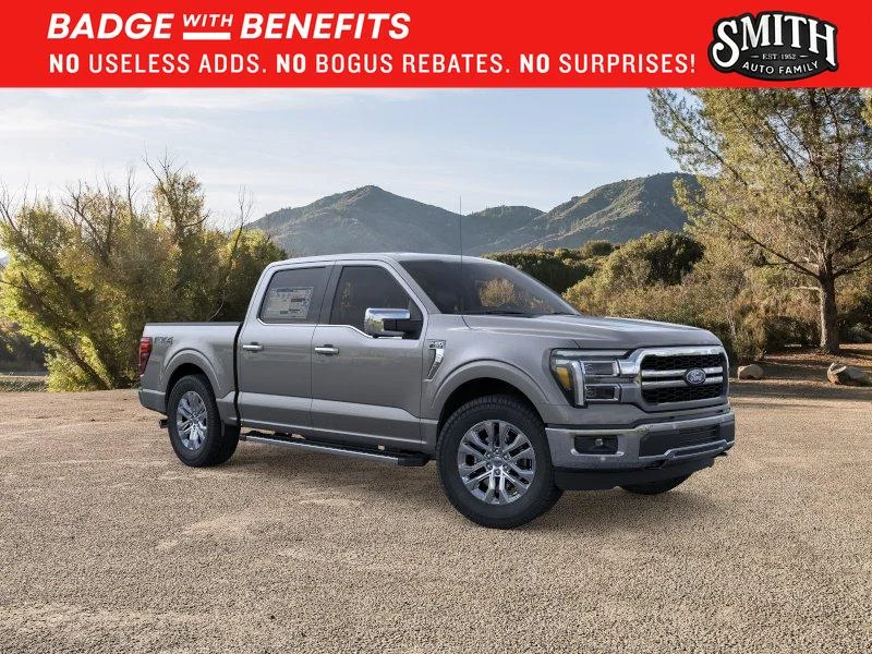 New 2026 Carbonized Gray Metallic Ford Lariat® image 8