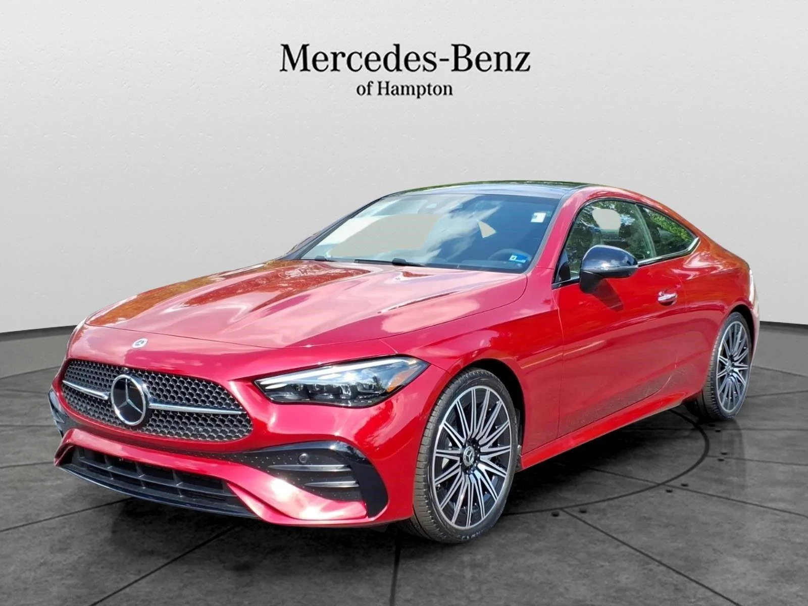 New 2026 MANUFAKTUR Patagonia Red Metallic Mercedes-Benz CLE 450 image 1