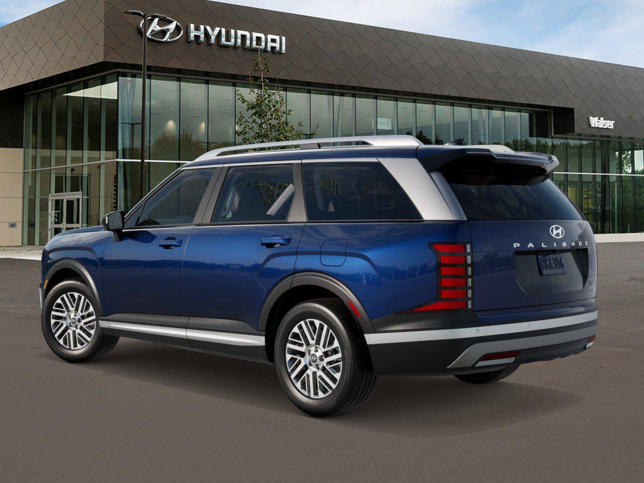 New 2026 Classy Blue Pearl Hyundai SEL 7P AWD image 6