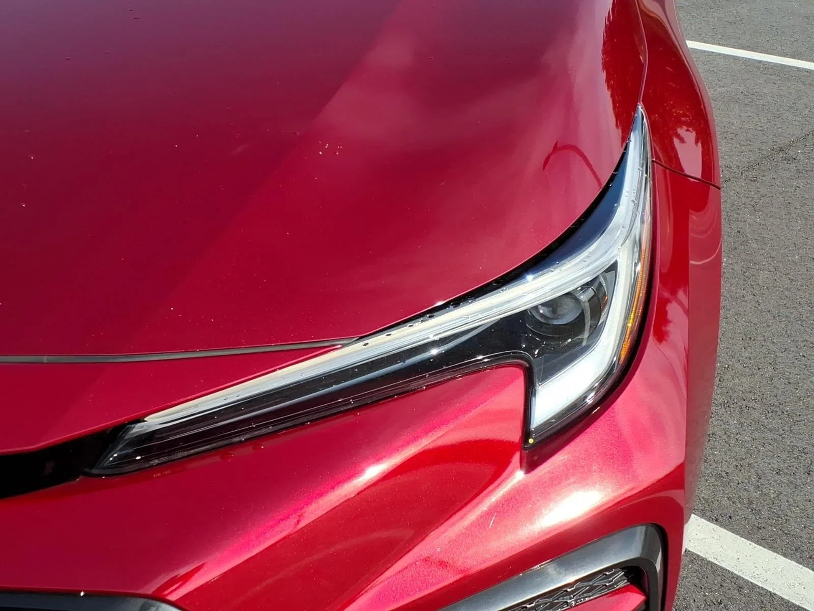 Used 2025 Ruby Flare Pearl Toyota SE image 14