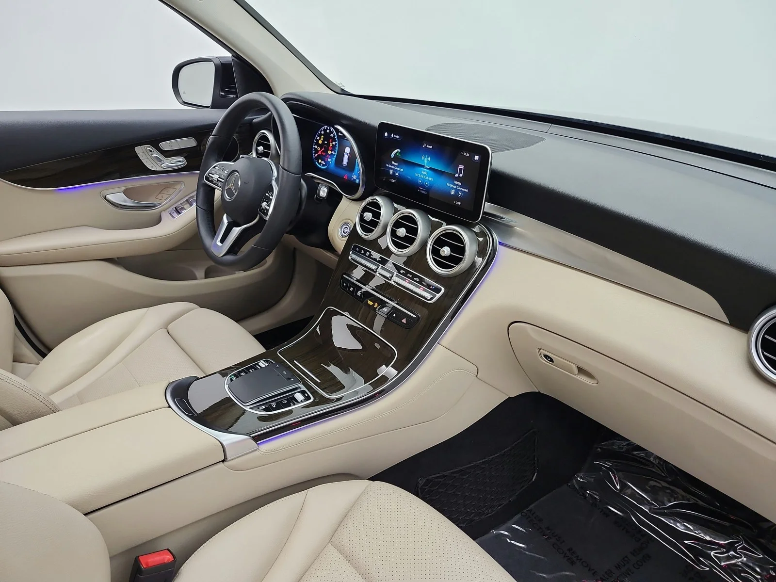 Used 2020 Black Mercedes-Benz GLC 300 4MATIC® SUV image 21