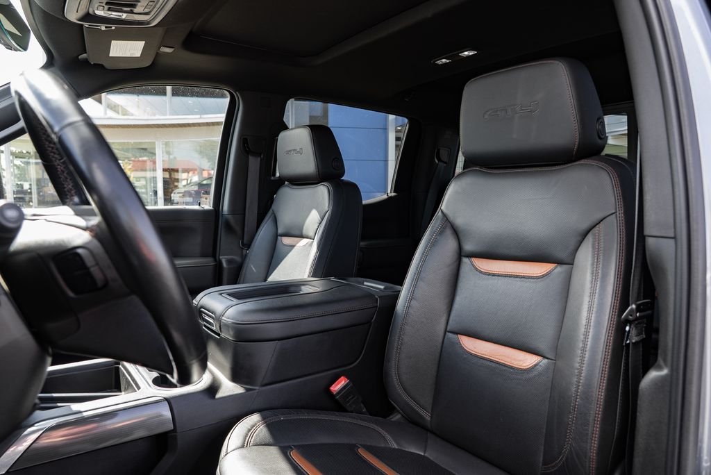 Used 2021 Satin Steel Metallic GMC AT4 image 26