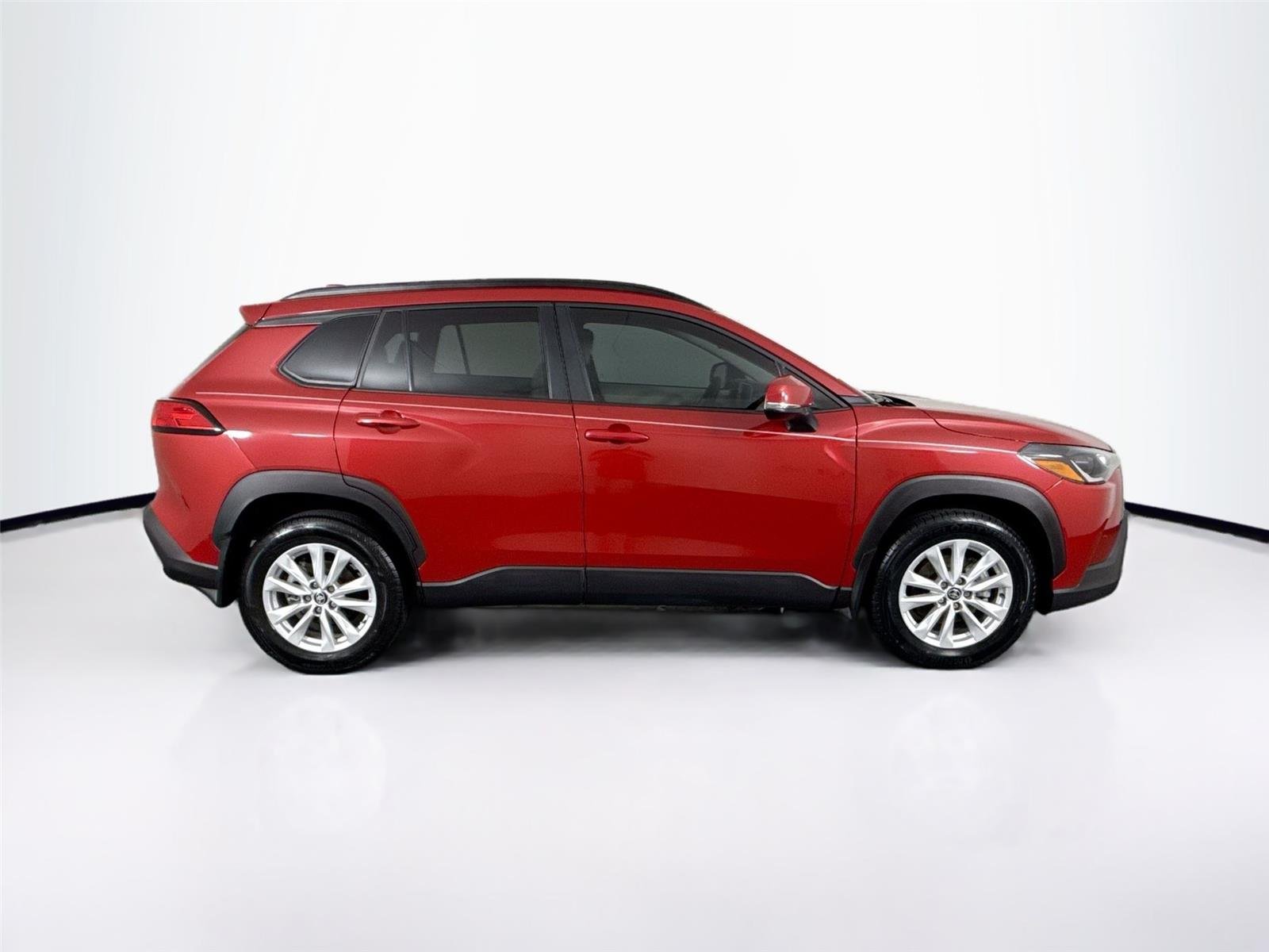 Used 2024 Barcelona Red Metallic Toyota LE image 10