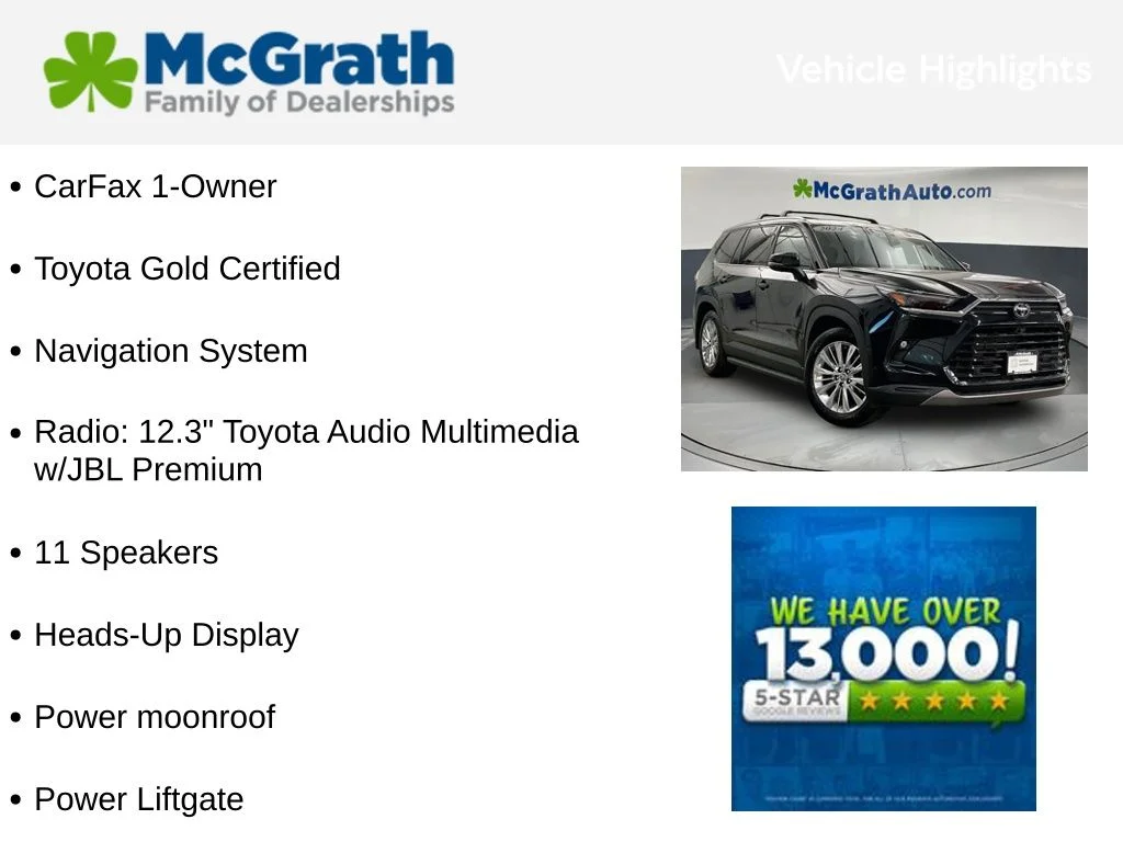 Used 2024 Black Toyota Platinum image 3