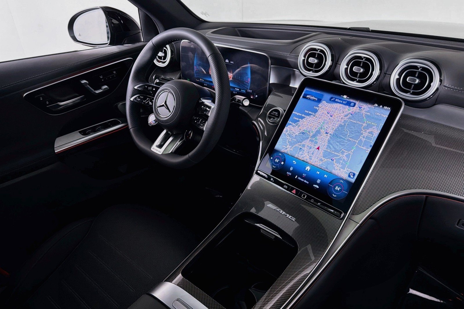 New 2027 Obsidian Black Metallic Mercedes-Benz AMG® GLC 53 4MATIC+ Coupe image 15