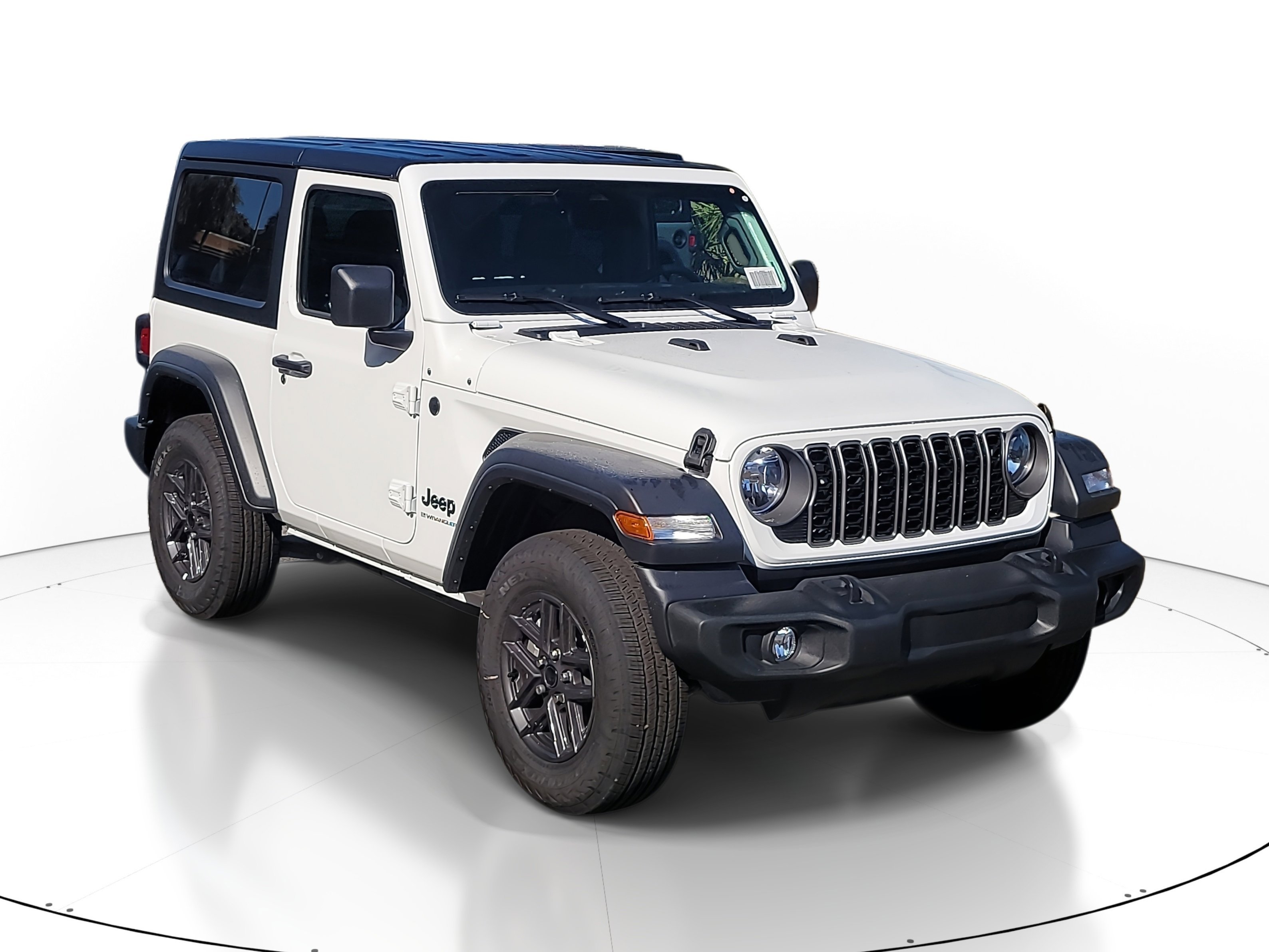 New 2026 Bright White Clearcoat Jeep Sport S image 2