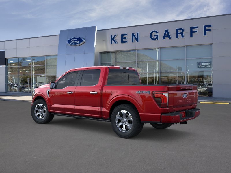 New 2026 Ruby Red Metallic Tinted Clearcoat Ford Platinum image 4