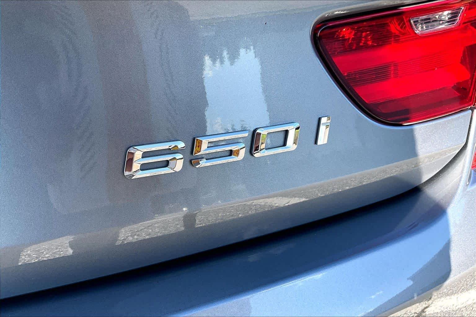 Used 2017 Space Gray Metallic BMW 650i xDrive image 10