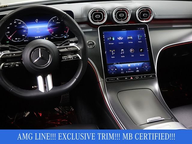 Certified Used 2023 Polar White Mercedes-Benz C 300 image 15