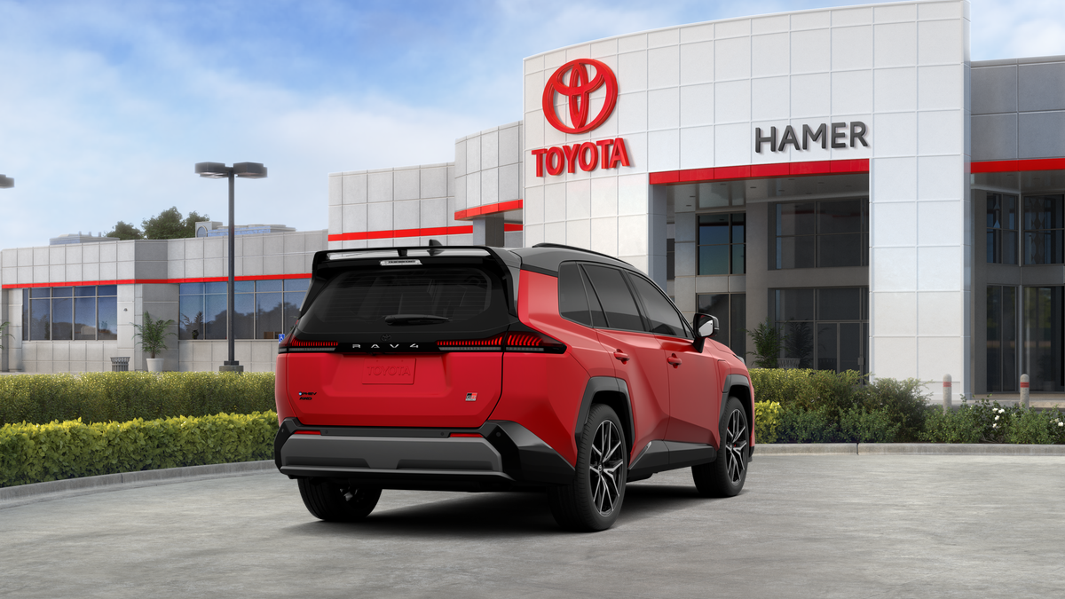 New 2026 Supersonic Red with Midnight Black Metallic roof Toyota GR SPORT image 36