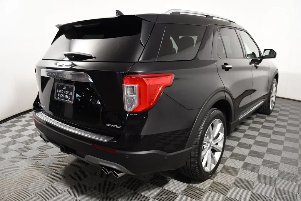Used 2021 Agate Black Metallic Ford Platinum image 6