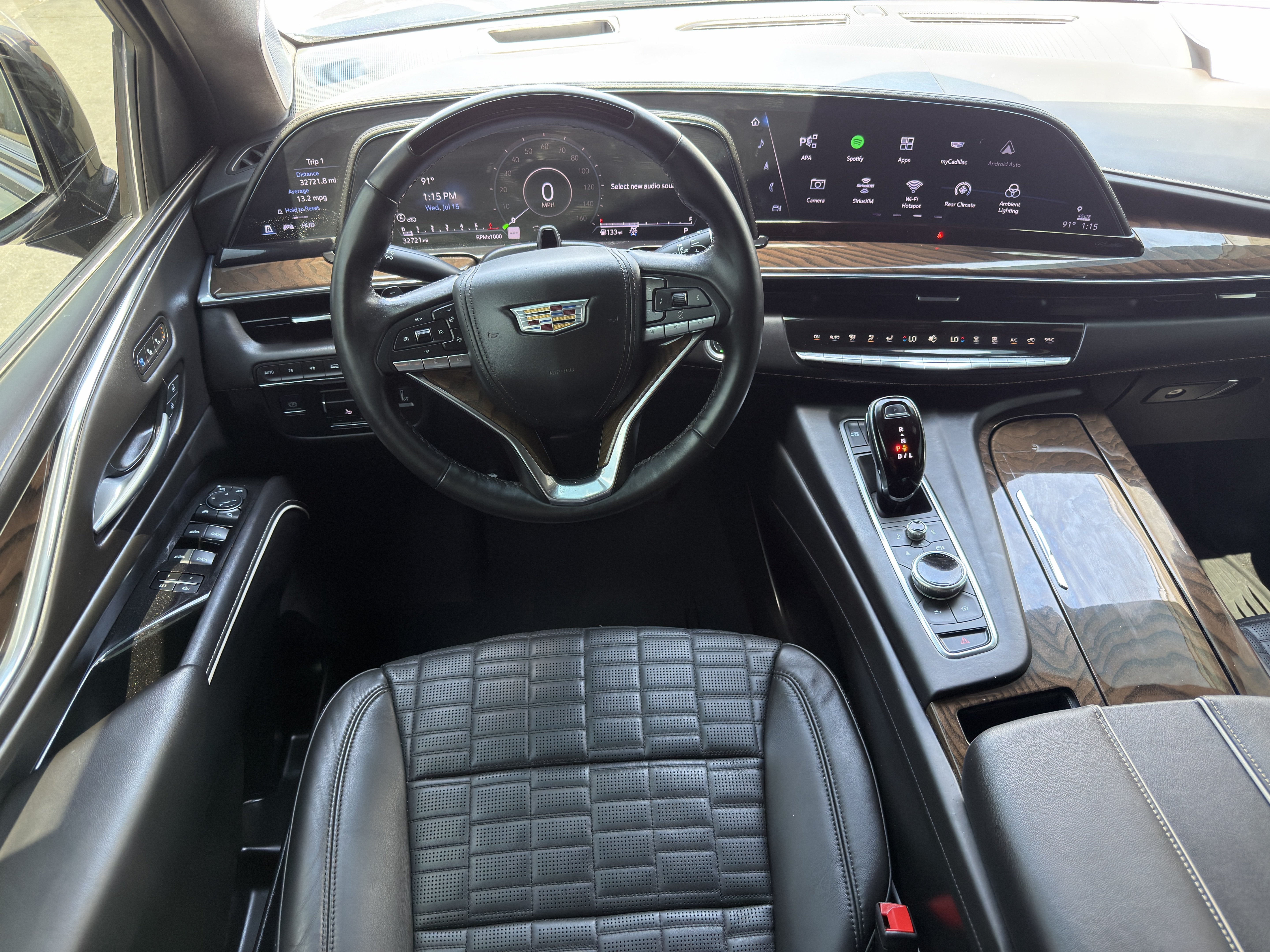 Used 2024 Dark Moon Blue Metallic Cadillac 4WD Sport Platinum image 12