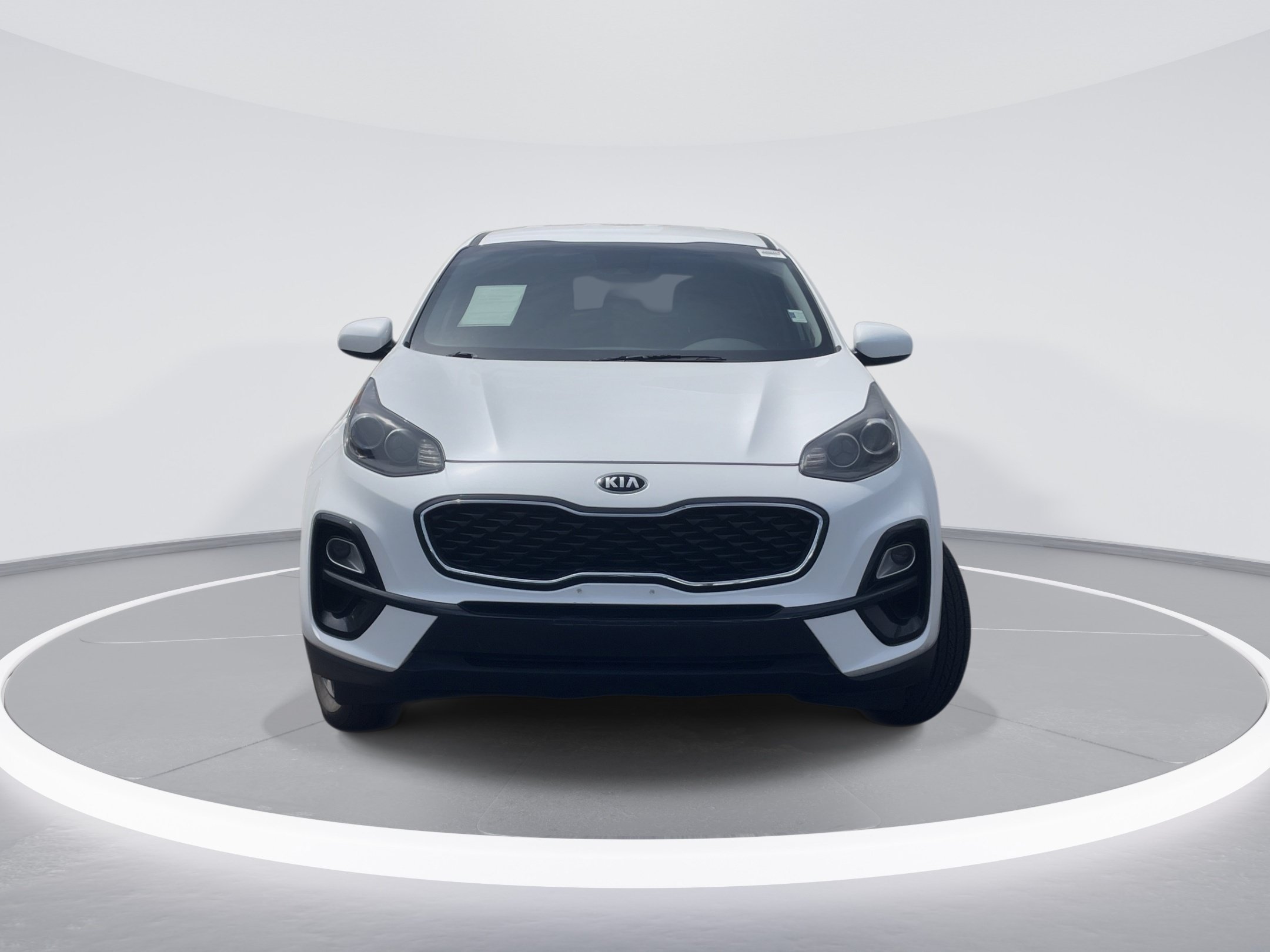 Used 2021 Snow White Pearl Kia LX image 2