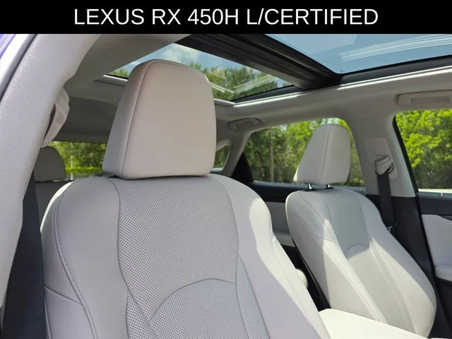 Certified Used 2021 Blue Lexus 450h image 11