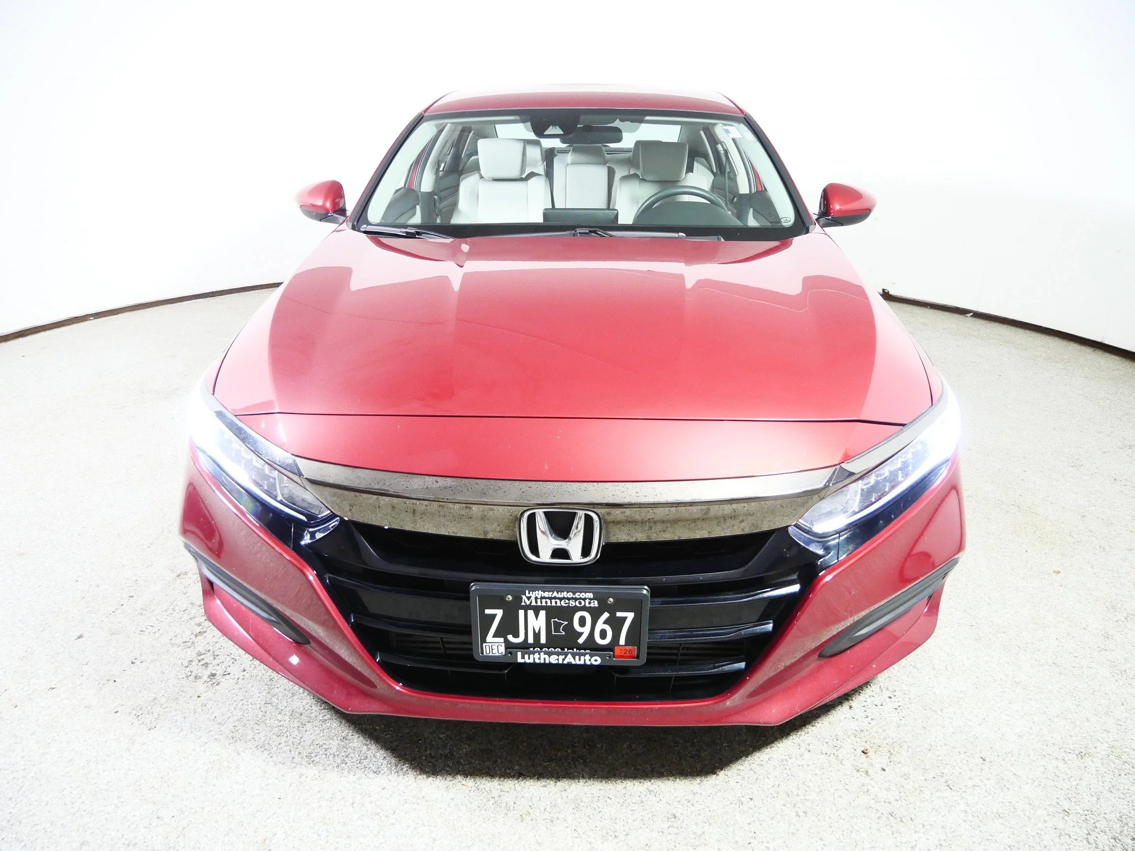 Used 2018 Radiant Red Metallic Honda LX 1.5T image 2