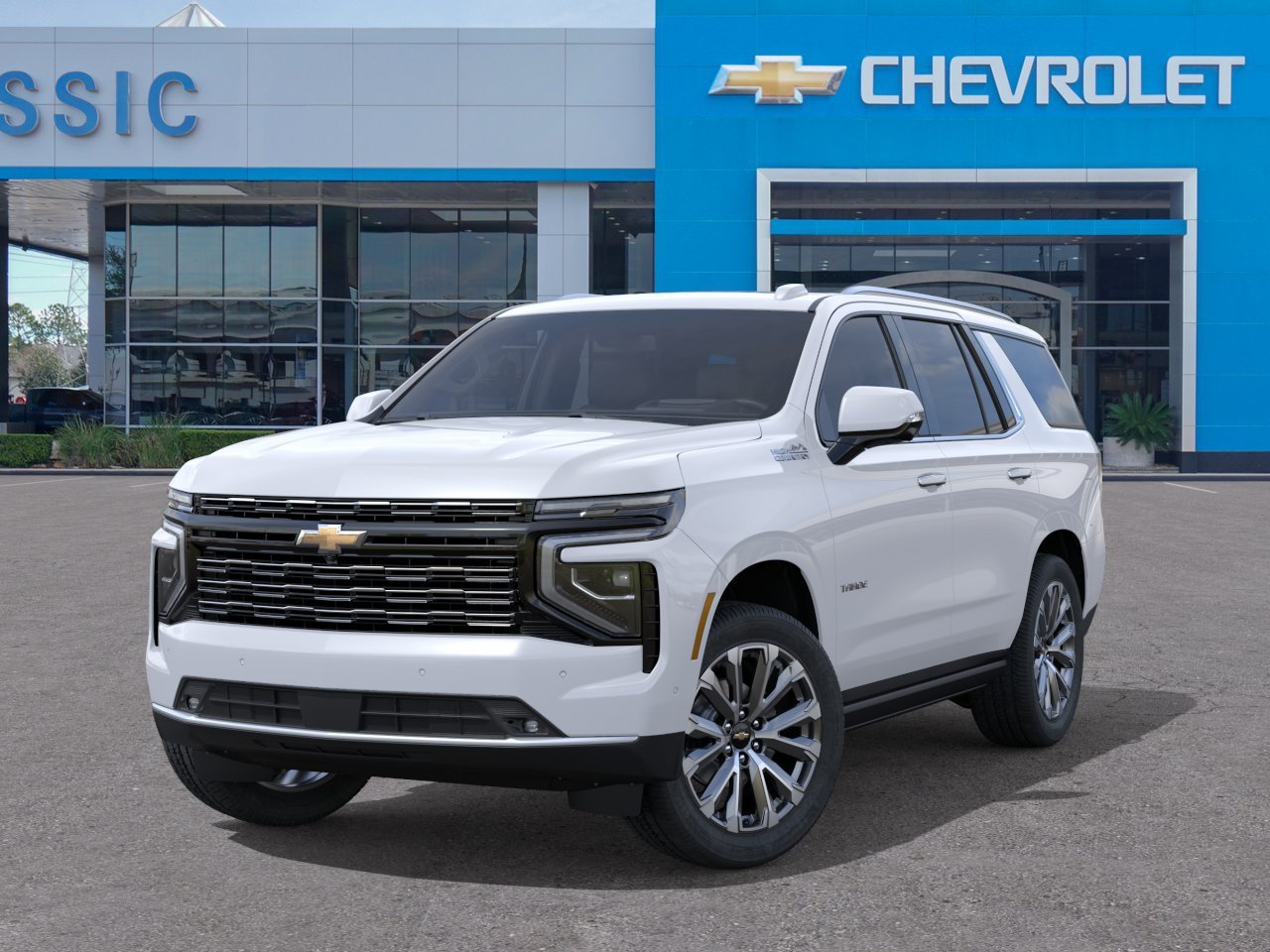 2026 Chevrolet Tahoe High Country White at Classic Elite Chevrolet Sugar Land