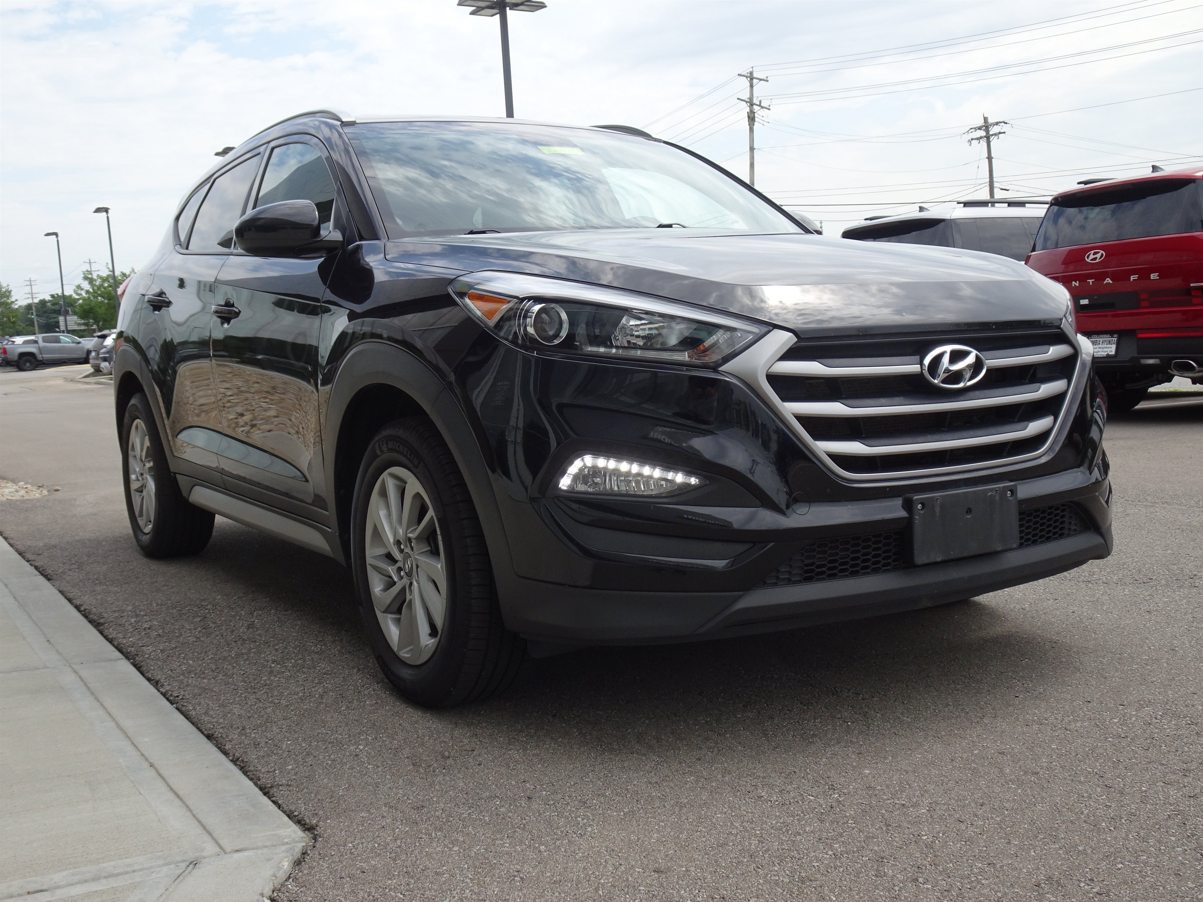 Used 2018 Black Noir Pearl Hyundai SEL image 7