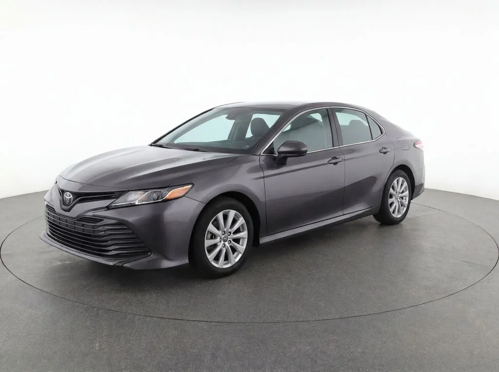 Certified Used 2018 Gray Toyota LE image 1