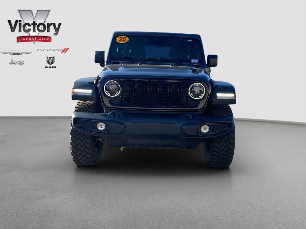 Used 2025 Jeep Wrangler 4xe Willys 4XE with VIN 1C4RJXN69SW584604 for sale in Kansas City