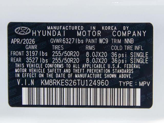 New 2026 White Hyundai Limited AWD image 33