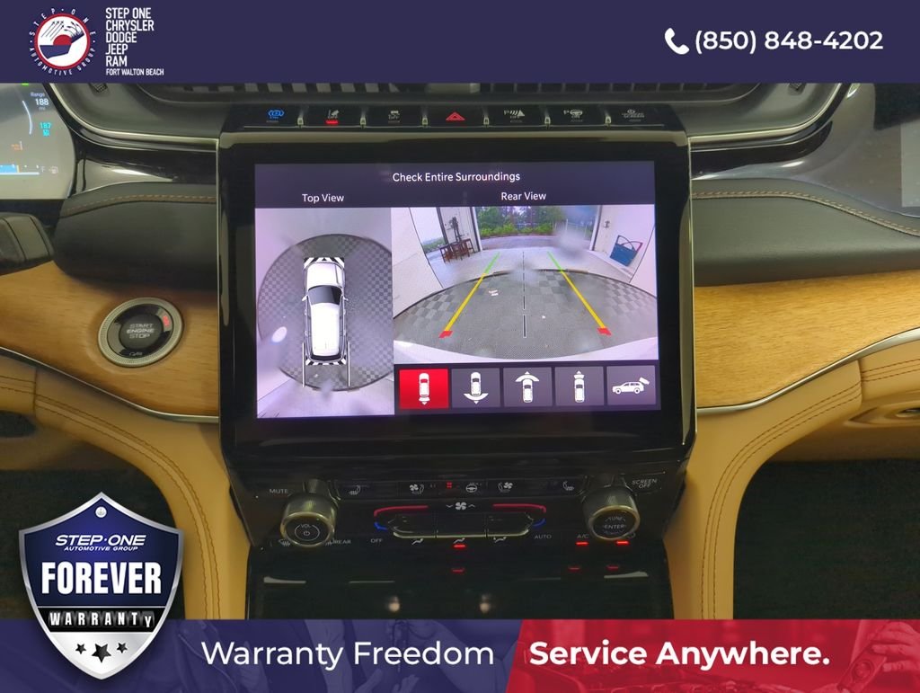 Used 2023 White Jeep Summit Reserve 4xe image 25
