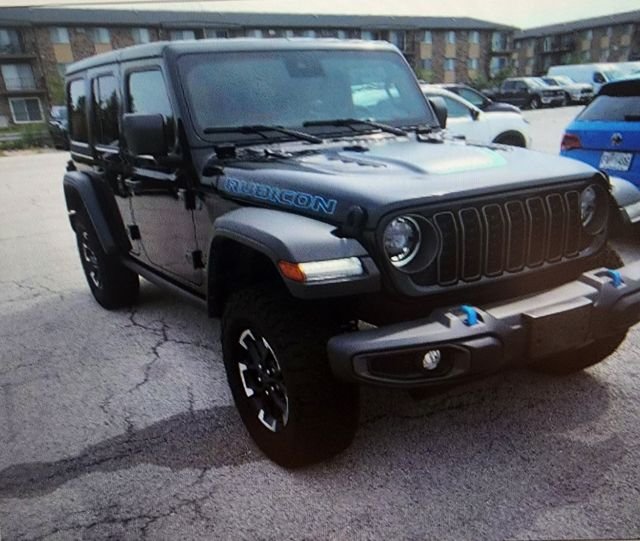 Used 2024 Black Jeep Rubicon 4xe image 1