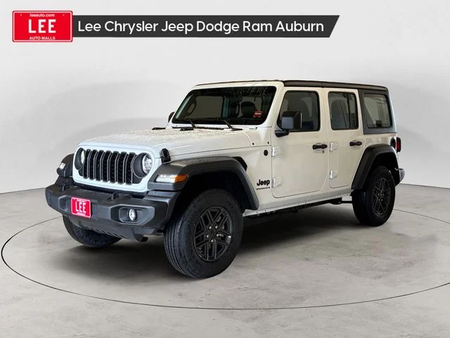 New 2026 White Jeep Sport image 1