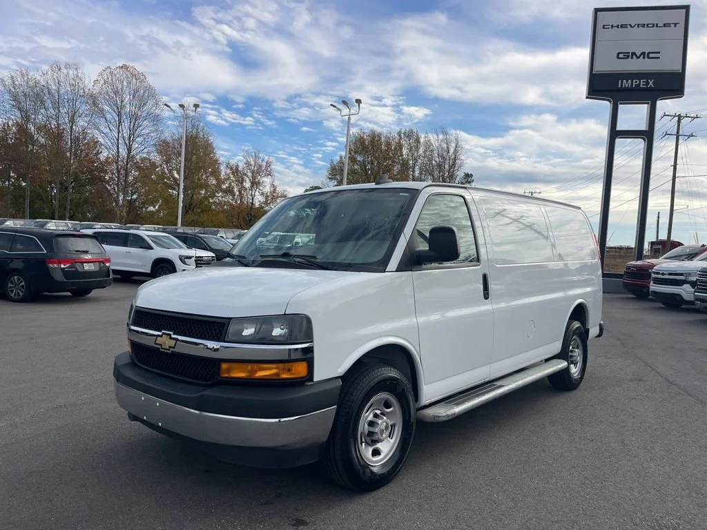 Summit White 2023 Chevrolet Express Cargo 2500 RWD Van Rear-Wheel Drive