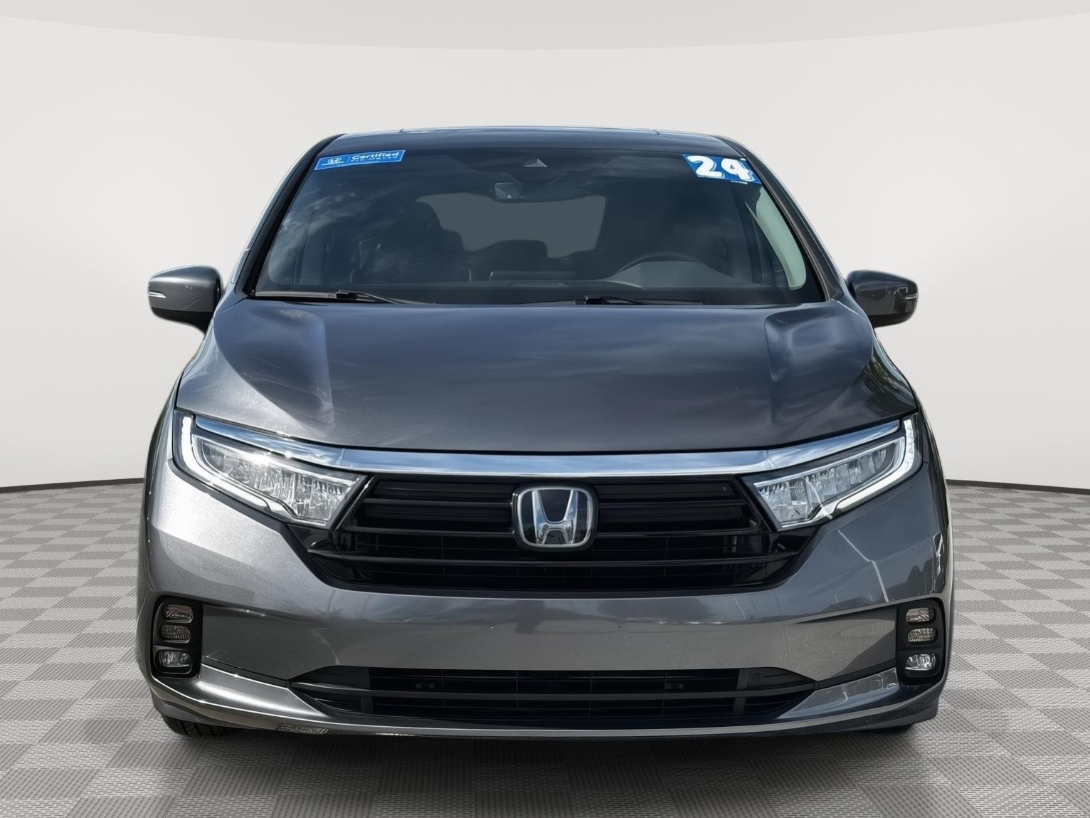 Certified 2024 Honda Odyssey EX-L with VIN 5FNRL6H62RB010134 for sale in Kansas City