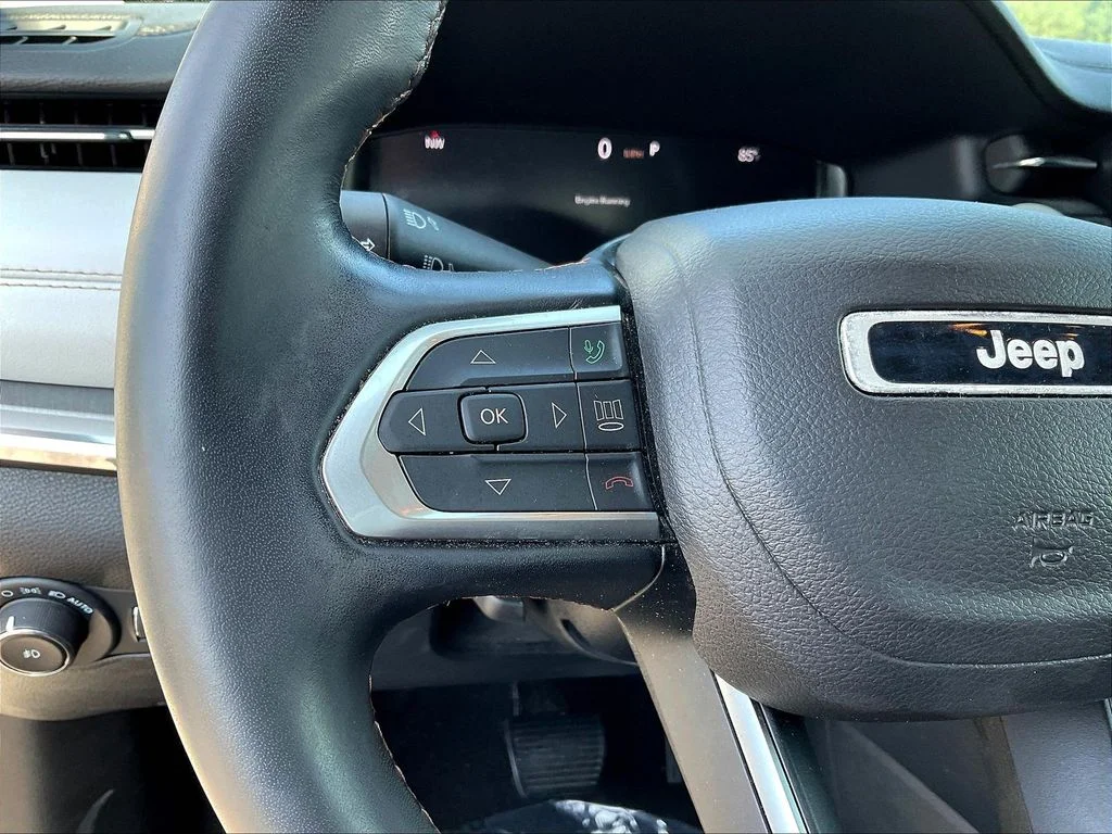 Certified Used 2022 Bright White Clearcoat Jeep Limited image 11