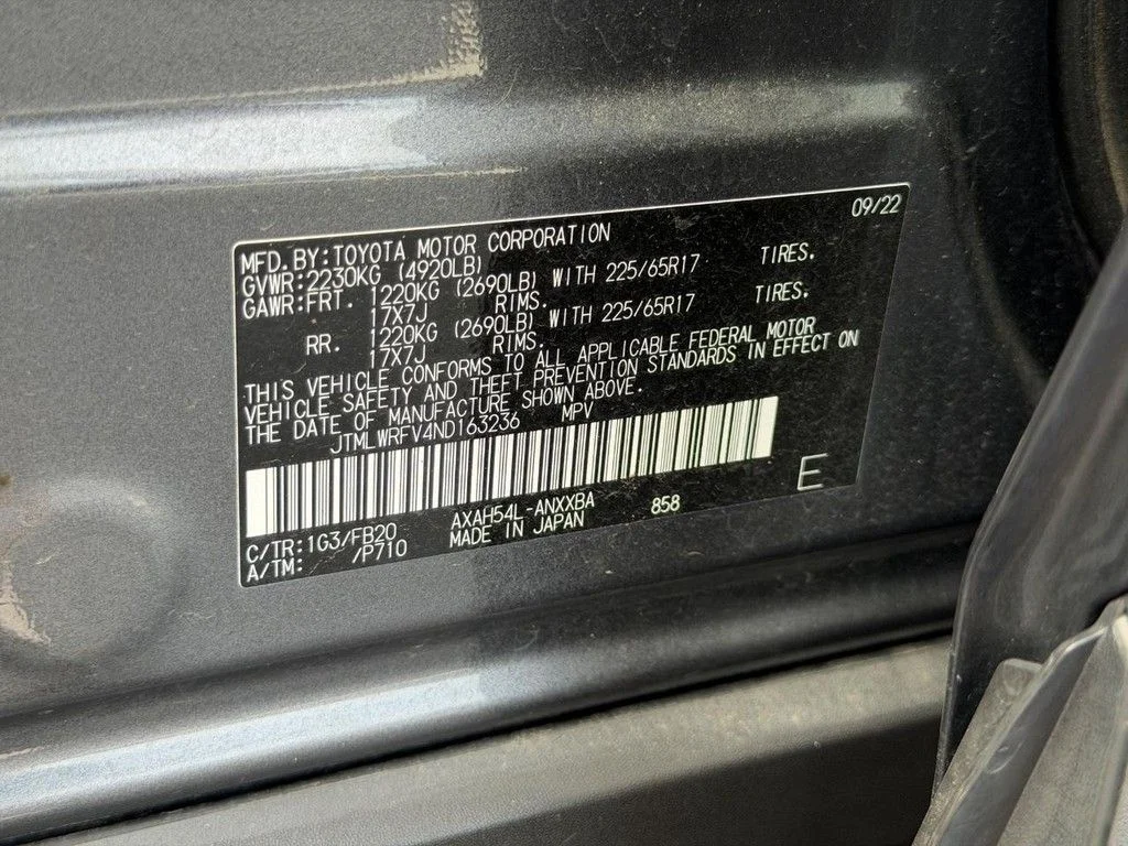 Certified Used 2022 Gray Toyota LE image 23