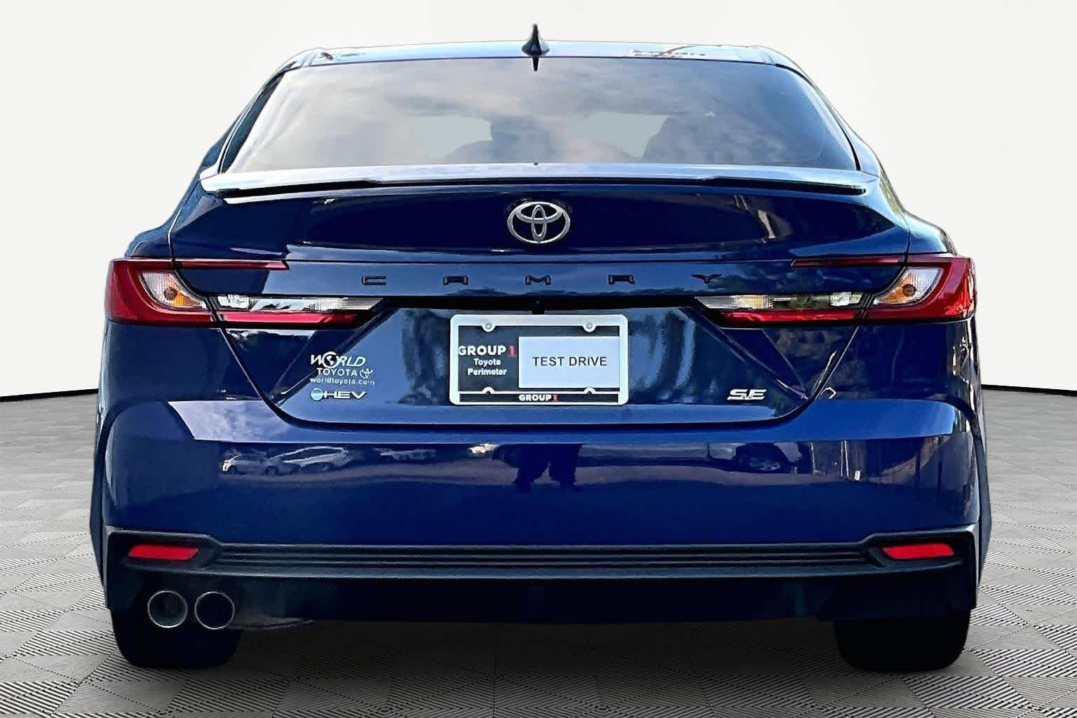 Used 2025 Reservoir Blue Toyota SE image 5